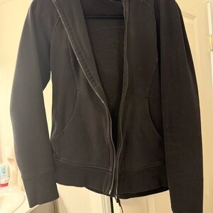 Lululemon Athletica Black Zip-up scuba size 10
